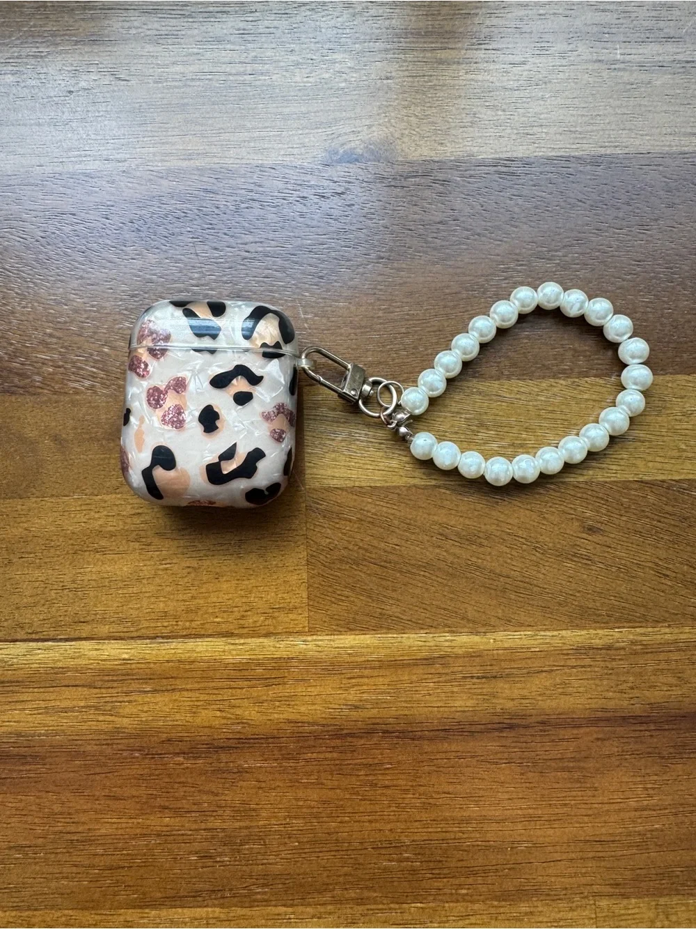 Apple AirPods First Generation with Leopard Case